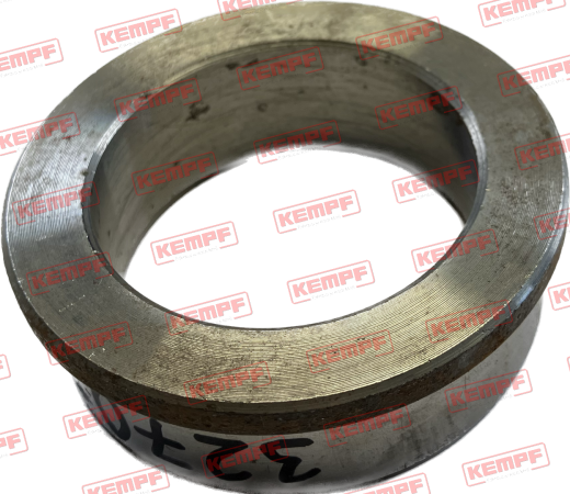 32703 Kempf Rohr 63,5x10 mm, 20 mm lang, Drehteil